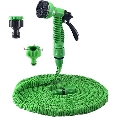 MOXIE Tuyau D'Arrosage,tuyau D'Arrosage Extensible De 7,5m,tuyau D'Arrosage Extensible Flexible,avec 7 Fonctions Pistolet(2.5-7.5m) - Publicité MOXIE Tuyau D'Arrosage,tuyau D'Arrosage Extensible De 7,5m,tuyau D'Arrosage Extensible Flexible,avec 7 Fonctions Pistolet(2.5-7.5m) - Publicité