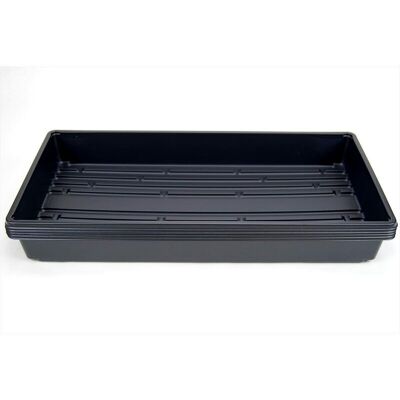 Melissa Lot De 5 Plateaux De Plantation En Plastique Noir Durable (sans Trous De Drainage) 54 Cm X 28 Cm - Fleurs, Semis,debuns - Publicité Melissa Lot De 5 Plateaux De Plantation En Plastique Noir Durable (sans Trous De Drainage) 54 Cm X 28 Cm - Fleurs, Semis,debuns - Publicité