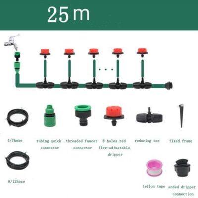 SANS MARQUE Kit Irrigation Goutte À Goutte, D'Arrosage Automatique Système Diy Avec Arrosage Micro Arroseur Et 25m Tuyaux, Pour Jardin Serre Potager Pelouse - Publicité SANS MARQUE Kit Irrigation Goutte À Goutte, D'Arrosage Automatique Système Diy Avec Arrosage Micro Arroseur Et 25m Tuyaux, Pour Jardin Serre Potager Pelouse - Publicité
