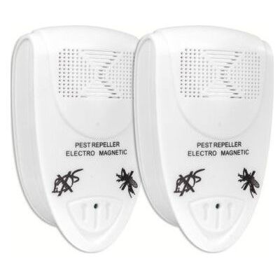 OEM Lot De 4 Répulsifs Anti-nuisibles À Ultrasons - Idéal Pour Les Souris Et Les Rats, Efficace Contre Les Cafards, Les Fourmis, Les Moustiques, Les Mouches, Les Araignées Et Les Mites. Publicité OEM Lot De 4 Répulsifs Anti-nuisibles À Ultrasons - Idéal Pour Les Souris Et Les Rats, Efficace Contre Les Cafards, Les Fourmis, Les Moustiques, Les Mouches, Les Araignées Et Les Mites. Publicité