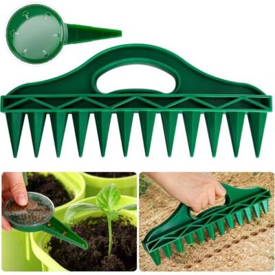 SCORPIO 2 Pièces Distributeur De Graines Semis, Planteuse Manuelle Precision, Semoir À Graines Manuel Semence Fournitures De Jardin De Jardinière Pour Ferme De Légumes De Jardin (a) - Publicité SCORPIO 2 Pièces Distributeur De Graines Semis, Planteuse Manuelle Precision, Semoir À Graines Manuel Semence Fournitures De Jardin De Jardinière Pour Ferme De Légumes De Jardin (a) - Publicité