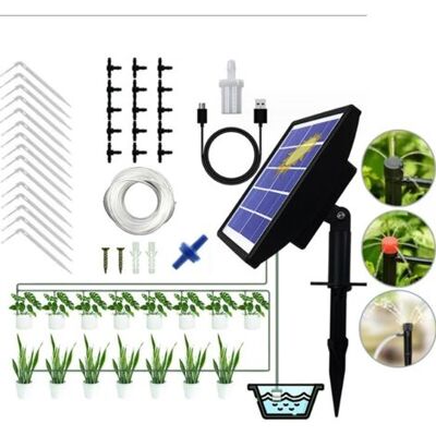 SCORPIO 15m Kitd'arrosage Goutte À Goutte Solaire,système D'Arrosage Automatique De 15 Pots Avec Minuterie,pour Jardin Maison Intérieur Extérieur,balcons,terrasses,jardins - Publicité SCORPIO 15m Kitd'arrosage Goutte À Goutte Solaire,système D'Arrosage Automatique De 15 Pots Avec Minuterie,pour Jardin Maison Intérieur Extérieur,balcons,terrasses,jardins - Publicité
