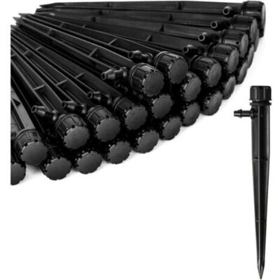Vision Lot De 60 Goutteurs Et Pièces Pour Irrigation Goutte À Goutte, Goutteurs Professionnels, Pièces Et Têtes Pour Système D'Arrosage Pour Tuyaux Goutte À Goutte De 1/4 Pouce - Publicité Vision Lot De 60 Goutteurs Et Pièces Pour Irrigation Goutte À Goutte, Goutteurs Professionnels, Pièces Et Têtes Pour Système D'Arrosage Pour Tuyaux Goutte À Goutte De 1/4 Pouce - Publicité