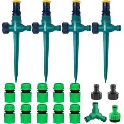 SCORPIO Arroseur Jardin,arrosage Automatique Pour Jardin,arroseur De Pelouse 360,arroseur De Jardin Multifonction-réglable Vec Raccord De Tuyau 1/2 Et Y,asperseur Arrosage,arrosage Automatique Pelouse(set 1) - Publicité SCORPIO Arroseur Jardin,arrosage Automatique Pour Jardin,arroseur De Pelouse 360,arroseur De Jardin Multifonction-réglable Vec Raccord De Tuyau 1/2 Et Y,asperseur Arrosage,arrosage Automatique Pelouse(set 1) - Publicité