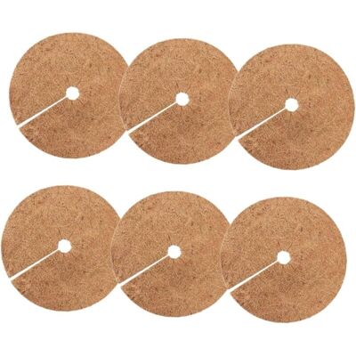 OEM Tapis De Paillis En Fibre Végétale 30 Cm Lot De 6 Pour Pots De Fleurs Jardinage Protection Le Gel Coupe Ajustable-dou - Publicité OEM Tapis De Paillis En Fibre Végétale 30 Cm Lot De 6 Pour Pots De Fleurs Jardinage Protection Le Gel Coupe Ajustable-dou - Publicité