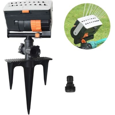 MOXIE Arroseur Oscillant Oscillating Sprinkler Arroseur De Pelouse Pour Un Arrosage Uniforme, Gicleurs Oscillating - Publicité MOXIE Arroseur Oscillant Oscillating Sprinkler Arroseur De Pelouse Pour Un Arrosage Uniforme, Gicleurs Oscillating - Publicité