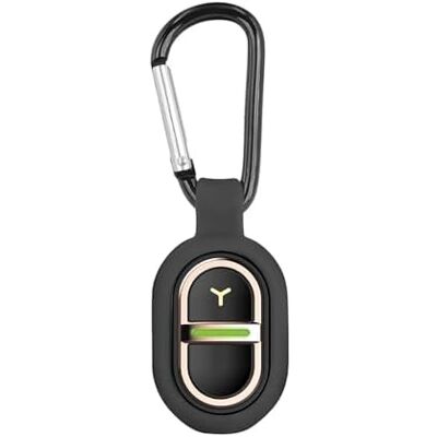 RYTTGOP Répulsif Ultrasonique De Moustique Anti-nuisible Ultrasons Portable Anti-tiques Anti-parasites - Porte Clé Pendentif Anti-puces, Moustiques, Tiques Noir L - Publicité RYTTGOP Répulsif Ultrasonique De Moustique Anti-nuisible Ultrasons Portable Anti-tiques Anti-parasites - Porte Clé Pendentif Anti-puces, Moustiques, Tiques Noir L - Publicité