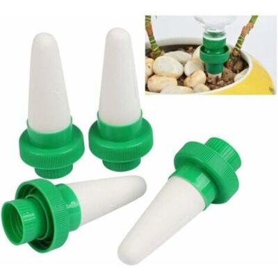 URSUS 4 Pièces Distributeur Automatique D'Irrigation D'Eau De Plante Tête De Cône En Céramique Irrigation Goutte À Goutte De Bec De Plante Pour Jardin, Plante D'Intérieur, Fleurs-fei Yu - Publicité URSUS 4 Pièces Distributeur Automatique D'Irrigation D'Eau De Plante Tête De Cône En Céramique Irrigation Goutte À Goutte De Bec De Plante Pour Jardin, Plante D'Intérieur, Fleurs-fei Yu - Publicité