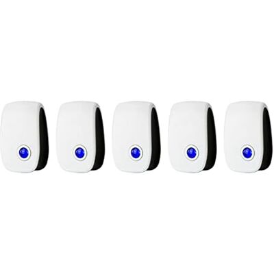 RYTTGOP Lot De 5 Répulsifs Anti-moustiques À Ultrasons Multi-usages Contrôle La Maison Répulsif Pour Souris Et Rats - - Publicité RYTTGOP Lot De 5 Répulsifs Anti-moustiques À Ultrasons Multi-usages Contrôle La Maison Répulsif Pour Souris Et Rats - - Publicité