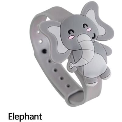 Cellfast Éléphant - Bracelets Répulsifs Anti-moustiques Pour Enfants, En Silicone, Mignon, Dessin Animé, Tueur D'Insec - Publicité Cellfast Éléphant - Bracelets Répulsifs Anti-moustiques Pour Enfants, En Silicone, Mignon, Dessin Animé, Tueur D'Insec - Publicité