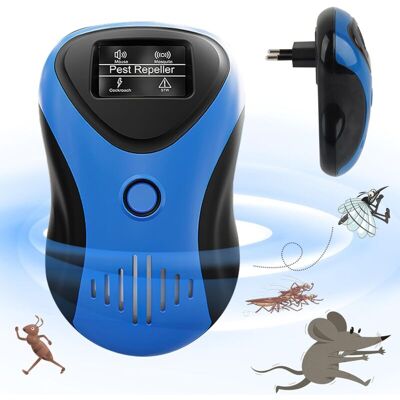 OEM Répulsif Ultrasonique Contre Souris, Rats, Cafards, Mouches, Moustiques Et Araignées – Puissant, Sans Produits Chimiques, Usage Intérieur/extérieur - Publicité OEM Répulsif Ultrasonique Contre Souris, Rats, Cafards, Mouches, Moustiques Et Araignées – Puissant, Sans Produits Chimiques, Usage Intérieur/extérieur - Publicité