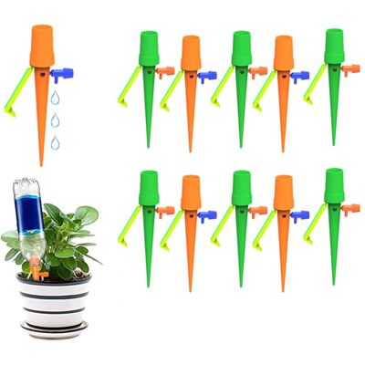 OEM Irrigation Goutte À Goutte Kit, 12 Pièces Piquets D'Arrosage Automatiques, Arrosage Plantes Automatique Système Convient À Toutes Les Bouteilles, Pour Les Plantes D'Intérieur Et D'Extérieur - Publicité OEM Irrigation Goutte À Goutte Kit, 12 Pièces Piquets D'Arrosage Automatiques, Arrosage Plantes Automatique Système Convient À Toutes Les Bouteilles, Pour Les Plantes D'Intérieur Et D'Extérieur - Publicité