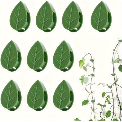Generic 10pcs Attache Plante Grimpante, Support Pour Plantes Grimpantes, Auto Adhésifs Attache Mur Plante Pour Plantes D'Intérieur, Lierre, Philodendron - Publicité Generic 10pcs Attache Plante Grimpante, Support Pour Plantes Grimpantes, Auto Adhésifs Attache Mur Plante Pour Plantes D'Intérieur, Lierre, Philodendron - Publicité