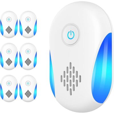 OEM Lot De 6 Répulsifs Ultrasons Pour Souris, Rats, Moustiques Et Araignées, Sûr Pour Enfants Et Animaux Domestiques - Publicité OEM Lot De 6 Répulsifs Ultrasons Pour Souris, Rats, Moustiques Et Araignées, Sûr Pour Enfants Et Animaux Domestiques - Publicité
