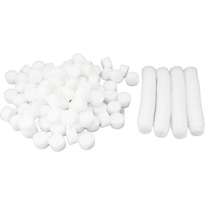 MCKENSA Lot De 100 Paniers De Culture Hydroponique Circulaires Avec Éponges Blanches Pour La Croissance Des Plantes. Publicité MCKENSA Lot De 100 Paniers De Culture Hydroponique Circulaires Avec Éponges Blanches Pour La Croissance Des Plantes. Publicité