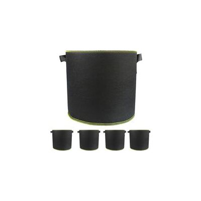 OEM 5 Pcs Sac À Plantes Non Tissé 5 Gallons Sac Plantation Pomme De Terre Légumes - Publicité OEM 5 Pcs Sac À Plantes Non Tissé 5 Gallons Sac Plantation Pomme De Terre Légumes - Publicité