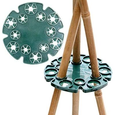 Melissa Lot De 6 Supports Pour Tiges De Bambou, Plantes Grimpantes, Plants De Tomates, Concombres, Clématites - Publicité Melissa Lot De 6 Supports Pour Tiges De Bambou, Plantes Grimpantes, Plants De Tomates, Concombres, Clématites - Publicité