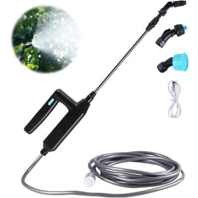 ABYSSE Pulvérisateur Électrique Rechargeable Usb – Longueur Télescopique 30-60 Cm – Buse Laiton 2 Modes – Tuyau 2/3/5/8 M Pour Désinfection Et Arrosage - Publicité ABYSSE Pulvérisateur Électrique Rechargeable Usb – Longueur Télescopique 30-60 Cm – Buse Laiton 2 Modes – Tuyau 2/3/5/8 M Pour Désinfection Et Arrosage - Publicité