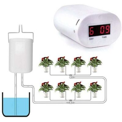 OEM Pompe D'Arrosage Automatique À 8 Têtes, Contrôleur Pour Fleurs Et Plantes, Dispositif D'Irrigation Goutte À Goutte, Minuterie De Pompe, Outil De Jardinage-crezuo - Publicité OEM Pompe D'Arrosage Automatique À 8 Têtes, Contrôleur Pour Fleurs Et Plantes, Dispositif D'Irrigation Goutte À Goutte, Minuterie De Pompe, Outil De Jardinage-crezuo - Publicité