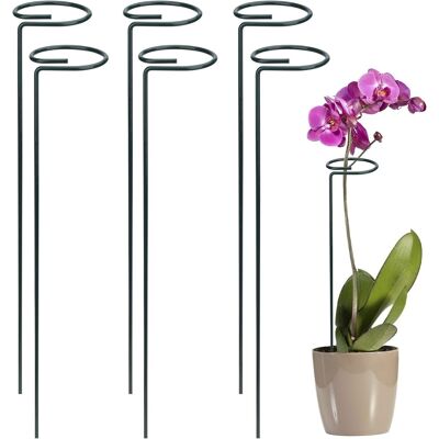 Generic Tuteur Plante 6 Pièces Support Plante Anneau Métal Jardin Anneau De Support Pour Les Plantes Fleurs Légumes 40cm - Publicité Generic Tuteur Plante 6 Pièces Support Plante Anneau Métal Jardin Anneau De Support Pour Les Plantes Fleurs Légumes 40cm - Publicité