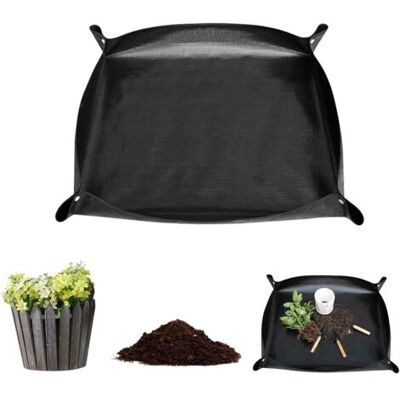 SCORPIO Tapis De Rempotage De Plantes,100x100 Cm Tapis De Jardinage Imperméable,tapis De Transplantation Pliable, Tapis De Plantation De Jardinage,tapis De Plante Noir Pour Repiquage,rempotage,succulentes - Publicité SCORPIO Tapis De Rempotage De Plantes,100x100 Cm Tapis De Jardinage Imperméable,tapis De Transplantation Pliable, Tapis De Plantation De Jardinage,tapis De Plante Noir Pour Repiquage,rempotage,succulentes - Publicité