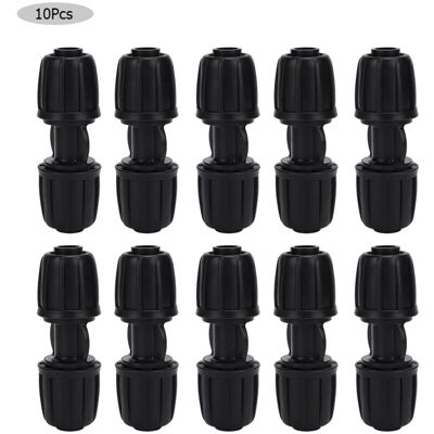 PELTOR Jeffergarden Connecteur D'Eau Droit, Raccord D'Irrigation Goutte-à-goutte De Jardin Pour Tuyau Pe De 16mm, 10 Pièces - Publicité PELTOR Jeffergarden Connecteur D'Eau Droit, Raccord D'Irrigation Goutte-à-goutte De Jardin Pour Tuyau Pe De 16mm, 10 Pièces - Publicité