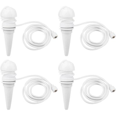 MOXIE Piquets D'Irrigation Pour Plantes Insert De Plantation Auto-arrosage Kit De Dispositifs D'Arrosage Automatique Des Plantes Piques D'Arrosage Automatique Pour Plantes,hauteur Environ 11cm(4pcs) - Publicité MOXIE Piquets D'Irrigation Pour Plantes Insert De Plantation Auto-arrosage Kit De Dispositifs D'Arrosage Automatique Des Plantes Piques D'Arrosage Automatique Pour Plantes,hauteur Environ 11cm(4pcs) - Publicité