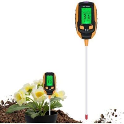 Vision Sol Ph Mètre 4-en-1 Testeur De Sol Humidité Numérique Plante Thermomètre Test Humidimètre Pour Plantes En Pot Jardins Pelouses - Publicité Vision Sol Ph Mètre 4-en-1 Testeur De Sol Humidité Numérique Plante Thermomètre Test Humidimètre Pour Plantes En Pot Jardins Pelouses - Publicité