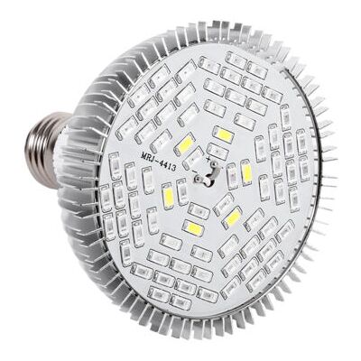 ABYSSE Lampe De Croissance Led À Spectre Complet 50w, Pour Plantes D'Intérieur Légumes Et Feurs, E27 Ampoule Led Pour Serre Hydroponique, Durable Et Haute Efficacité - Publicité ABYSSE Lampe De Croissance Led À Spectre Complet 50w, Pour Plantes D'Intérieur Légumes Et Feurs, E27 Ampoule Led Pour Serre Hydroponique, Durable Et Haute Efficacité - Publicité
