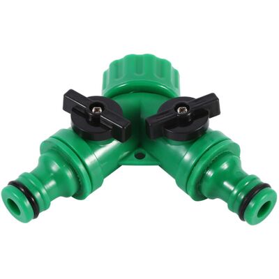 PELTOR Jeffergarden Raccord En Y Robuste Pour Tuyau D'Arrosage, 1 Pièce, Filetage 3/4 Pouce, Vert, Pour La Maison - Publicité PELTOR Jeffergarden Raccord En Y Robuste Pour Tuyau D'Arrosage, 1 Pièce, Filetage 3/4 Pouce, Vert, Pour La Maison - Publicité