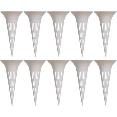 JALLERIA Lot De 10 Piquets D'Arrosage De Racines Multi-trous Piquets D'Eau Pour, D'Intérieur, Orchidées Avec Jardin, Cour, Balcon, Terrasse, Utilisation En Intérieur Et En Extérieur - Publicité JALLERIA Lot De 10 Piquets D'Arrosage De Racines Multi-trous Piquets D'Eau Pour, D'Intérieur, Orchidées Avec Jardin, Cour, Balcon, Terrasse, Utilisation En Intérieur Et En Extérieur - Publicité