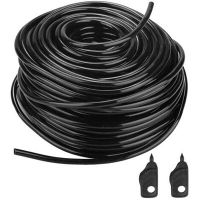 RICEEL Tuyau D'Arrosage 4/7, Tuyau Agricole, Tuyau De Raccordement Pour Micro-irrigation Goutte À Goutte En Pvc Pour Pelouse, Jardin, Voiture Et Lavage Des Sols (50 M) - Publicité RICEEL Tuyau D'Arrosage 4/7, Tuyau Agricole, Tuyau De Raccordement Pour Micro-irrigation Goutte À Goutte En Pvc Pour Pelouse, Jardin, Voiture Et Lavage Des Sols (50 M) - Publicité