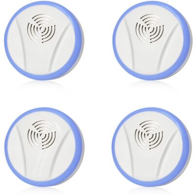 MOXIE Répulsif Ultrason Moustique Lot De 4,à Ultrasons Insectifuge Électronique Et Anti-rongeurs Pour Rongeurs Souris Moustique Cafard Araignée Mouche Npterbl - Publicité MOXIE Répulsif Ultrason Moustique Lot De 4,à Ultrasons Insectifuge Électronique Et Anti-rongeurs Pour Rongeurs Souris Moustique Cafard Araignée Mouche Npterbl - Publicité