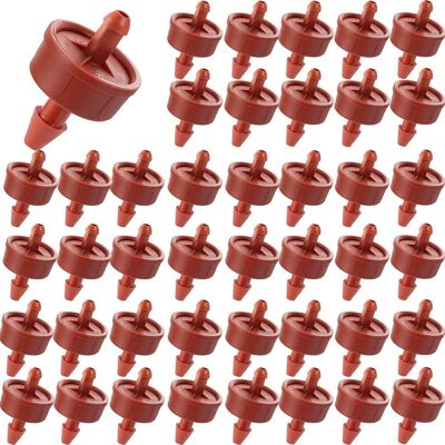OEM Lot De 60 Goutteurs À Pression De 2 Gph Avec Compensation De Pression - Débit Constant - Pour Tuyaux D'Arrosage De 6,35 Mm - Pour Pots De Jardin, Plantes Et Systèmes D'Irrigation - Publicité OEM Lot De 60 Goutteurs À Pression De 2 Gph Avec Compensation De Pression - Débit Constant - Pour Tuyaux D'Arrosage De 6,35 Mm - Pour Pots De Jardin, Plantes Et Systèmes D'Irrigation - Publicité