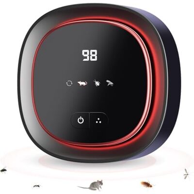 RYTTGOP Ultrason Souris Et Rats, 4 Modes Repulsif Rats Puissant, 360° Ultrasons Pour Rongeurs Intérieur, 300 M² Répulsif Moustiques Cafards Insectes, Rongeurs, Mouches - - Publicité RYTTGOP Ultrason Souris Et Rats, 4 Modes Repulsif Rats Puissant, 360° Ultrasons Pour Rongeurs Intérieur, 300 M² Répulsif Moustiques Cafards Insectes, Rongeurs, Mouches - - Publicité