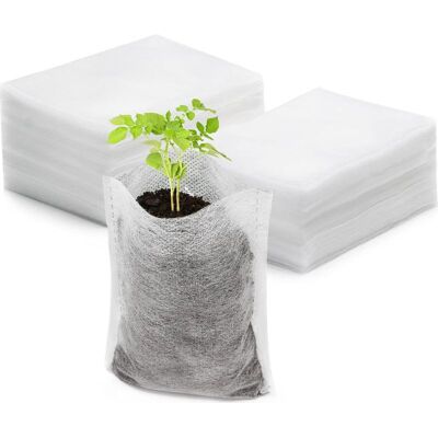 Vision Sachets De Semis En Tissu Non Tissé, Biodégradables, Pour Jeunes Plants D'Arbres, De Fleurs Et De Jardin, Petit Format, Lot De 500. Publicité Vision Sachets De Semis En Tissu Non Tissé, Biodégradables, Pour Jeunes Plants D'Arbres, De Fleurs Et De Jardin, Petit Format, Lot De 500. Publicité