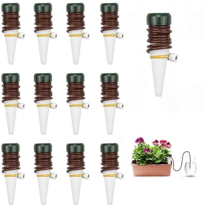 SANS MARQUE 13 Systèmes D'Irrigation Goutte À Goutte Pour Arroser Les Plantes Et Les Fleurs D'Intérieur Avec Des Tuyaux Réglables - Publicité SANS MARQUE 13 Systèmes D'Irrigation Goutte À Goutte Pour Arroser Les Plantes Et Les Fleurs D'Intérieur Avec Des Tuyaux Réglables - Publicité