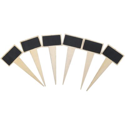 BRINSEA 6 Pcs Étiquettes De Plantes Mini Tableau Marqueurs De Jardin Signes De Plantes Étiquettes En Bois Étiquettes De Potager Fleur Légumes Graines Jardin Pépinière - Publicité BRINSEA 6 Pcs Étiquettes De Plantes Mini Tableau Marqueurs De Jardin Signes De Plantes Étiquettes En Bois Étiquettes De Potager Fleur Légumes Graines Jardin Pépinière - Publicité