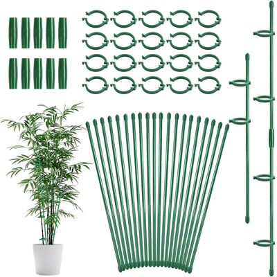OEM Tuteur Plante 20 Pièces Tuteur Plante Interieur Avec 20 Plantes Clips 10 Connecteur Tuteurs Pour Plantes Grimpante Tomate Orchidée - Publicité OEM Tuteur Plante 20 Pièces Tuteur Plante Interieur Avec 20 Plantes Clips 10 Connecteur Tuteurs Pour Plantes Grimpante Tomate Orchidée - Publicité