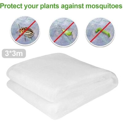 PELTOR Filet Anti Insecte,filet Anti-insectes Pour Plantes,filet De Jardin,filet Anti Insectes Potager,maille Fine Anti-insecte En Maille Pour Plante,potager,verger - Publicité PELTOR Filet Anti Insecte,filet Anti-insectes Pour Plantes,filet De Jardin,filet Anti Insectes Potager,maille Fine Anti-insecte En Maille Pour Plante,potager,verger - Publicité