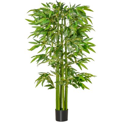 Generic Bambou Artificiel Xl 1,60h M 975 Feuilles Denses Réalistes Pot Inclus Noir Vert - Publicité Generic Bambou Artificiel Xl 1,60h M 975 Feuilles Denses Réalistes Pot Inclus Noir Vert - Publicité