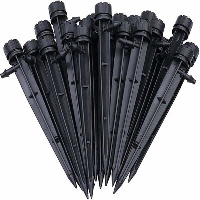 OEM 100pcs Goutteur Irrigation Réglable De Tuyau Système D'Arrosage Automatique Goutte À Goutte Micro Gicleurs Drippers Pour Plante Serre Diy Jardin -inhhub - Publicité OEM 100pcs Goutteur Irrigation Réglable De Tuyau Système D'Arrosage Automatique Goutte À Goutte Micro Gicleurs Drippers Pour Plante Serre Diy Jardin -inhhub - Publicité