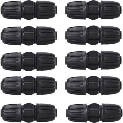 OEM 10 Raccords Droits Pour Système D'Irrigation Goutte À Goutte De Jardin, Raccords Pour Tuyaux D'Eau En Pe De 16 Mm, Raccords Droits Pour L'Horticulture, Les Serres Et L'Agriculture (raccords Droits) - Publicité OEM 10 Raccords Droits Pour Système D'Irrigation Goutte À Goutte De Jardin, Raccords Pour Tuyaux D'Eau En Pe De 16 Mm, Raccords Droits Pour L'Horticulture, Les Serres Et L'Agriculture (raccords Droits) - Publicité