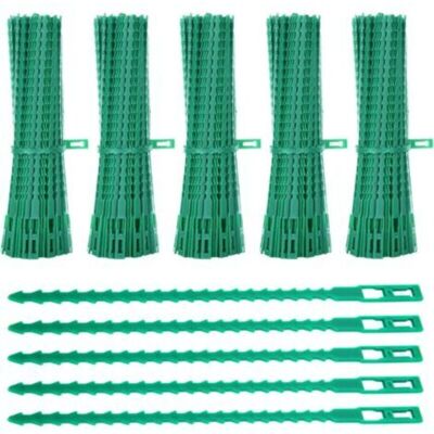 URSUS Lot De 1200 Attaches De Plantes, 23cm Attaches De Jardin Réglable Liens De Serrage En Plastique Pour Jardin Flexible, Attache Tomates De Câble De Jardin Pour Aider À Soutenir Les Plantes - Publicité URSUS Lot De 1200 Attaches De Plantes, 23cm Attaches De Jardin Réglable Liens De Serrage En Plastique Pour Jardin Flexible, Attache Tomates De Câble De Jardin Pour Aider À Soutenir Les Plantes - Publicité
