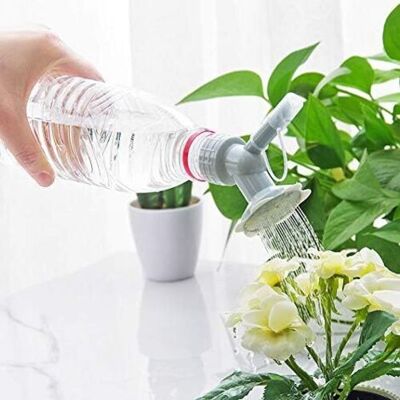 SCORPIO 10cm Bouteille Cap Sprinkler Buse 2 En 1 Tête Bouteille D'Arrosage En Plastique D'Eau Peut-spout Pour Bouteille Fleur Plante Arrosoirs Pomme De Douche Outil De Jardin (gris Couleur) - Publicité SCORPIO 10cm Bouteille Cap Sprinkler Buse 2 En 1 Tête Bouteille D'Arrosage En Plastique D'Eau Peut-spout Pour Bouteille Fleur Plante Arrosoirs Pomme De Douche Outil De Jardin (gris Couleur) - Publicité