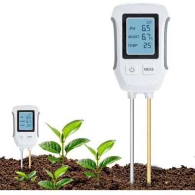 URSUS Testeur De Sol Ph 3 En 1, Détecteur De Test De Sol Acide-base, Mesure De Température Et D'Humidité Avec Affichage Lcd Rétroéclairé Compatible Avec Le Jardinage/plantes En Pot/ferme - Publicité URSUS Testeur De Sol Ph 3 En 1, Détecteur De Test De Sol Acide-base, Mesure De Température Et D'Humidité Avec Affichage Lcd Rétroéclairé Compatible Avec Le Jardinage/plantes En Pot/ferme - Publicité