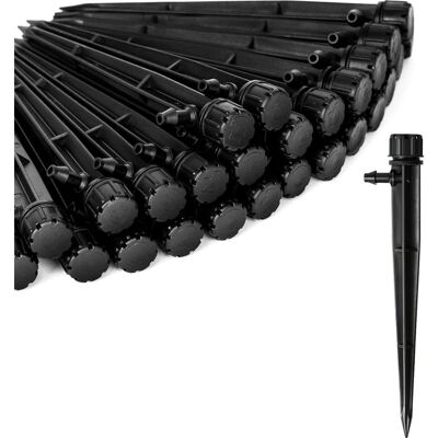 Vision Lot De 60 Goutteurs Et Pièces Pour Irrigation Goutte À Goutte, Goutteurs Professionnels, Pièces Et Têtes Pour Système D'Arrosage Pour Tuyaux Goutte À Goutte De 1/4 Pouce - Publicité Vision Lot De 60 Goutteurs Et Pièces Pour Irrigation Goutte À Goutte, Goutteurs Professionnels, Pièces Et Têtes Pour Système D'Arrosage Pour Tuyaux Goutte À Goutte De 1/4 Pouce - Publicité