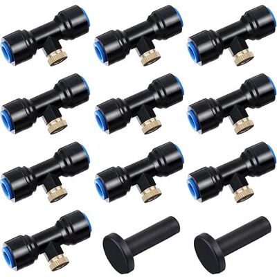 ABCRITAL Système D'Irrigation Système De Brumisateur Extérieur Kit,buse De Pulvérisation En Laiton Pour Jardin,atomiseur Buse,avec 10 Buses Pour Jardin Terrasse Patio Bricolage - Publicité ABCRITAL Système D'Irrigation Système De Brumisateur Extérieur Kit,buse De Pulvérisation En Laiton Pour Jardin,atomiseur Buse,avec 10 Buses Pour Jardin Terrasse Patio Bricolage - Publicité