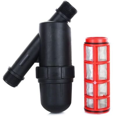 SCORPIO Filtre Maille 3/4in Écran D'Irrigation,jardin Arrosage Métal Filtre Net Écran En Acier Inoxydable,filtre À L'Eau Conditionné Pour Jardinage L'Agriculture D'Irrigation Goutte À Goutte Pour Pompe(noir) - Publicité SCORPIO Filtre Maille 3/4in Écran D'Irrigation,jardin Arrosage Métal Filtre Net Écran En Acier Inoxydable,filtre À L'Eau Conditionné Pour Jardinage L'Agriculture D'Irrigation Goutte À Goutte Pour Pompe(noir) - Publicité