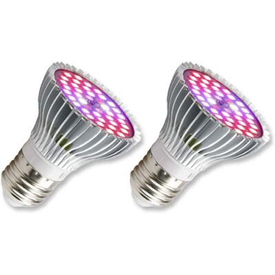 Scotch Ampoule Horticole E27 Led Pour Plantes, 30w E27 Avec 40led Lampe Plante À Spectre Complet, Ac 85-265v, Lampe The Croissance Et Fleurs Intérieur Pour Jardin/culture Hydroponique/aquarium, Lot De 2 [cla - Publicité Scotch Ampoule Horticole E27 Led Pour Plantes, 30w E27 Avec 40led Lampe Plante À Spectre Complet, Ac 85-265v, Lampe The Croissance Et Fleurs Intérieur Pour Jardin/culture Hydroponique/aquarium, Lot De 2 [cla - Publicité